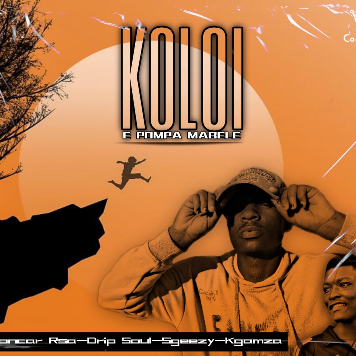KOLOI E POMPA MABELE (feat. Sgeezy, Kgamza & Drip soul sa) [Radio Edit] - Single by Concar Rsa album cover