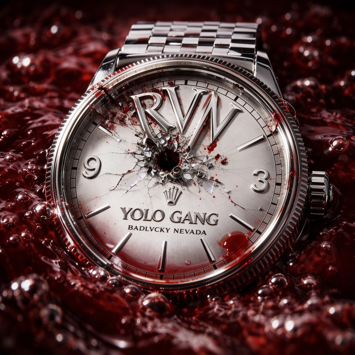 Run - Single by Yolo Gang, Badlvcky & Nevada album cover