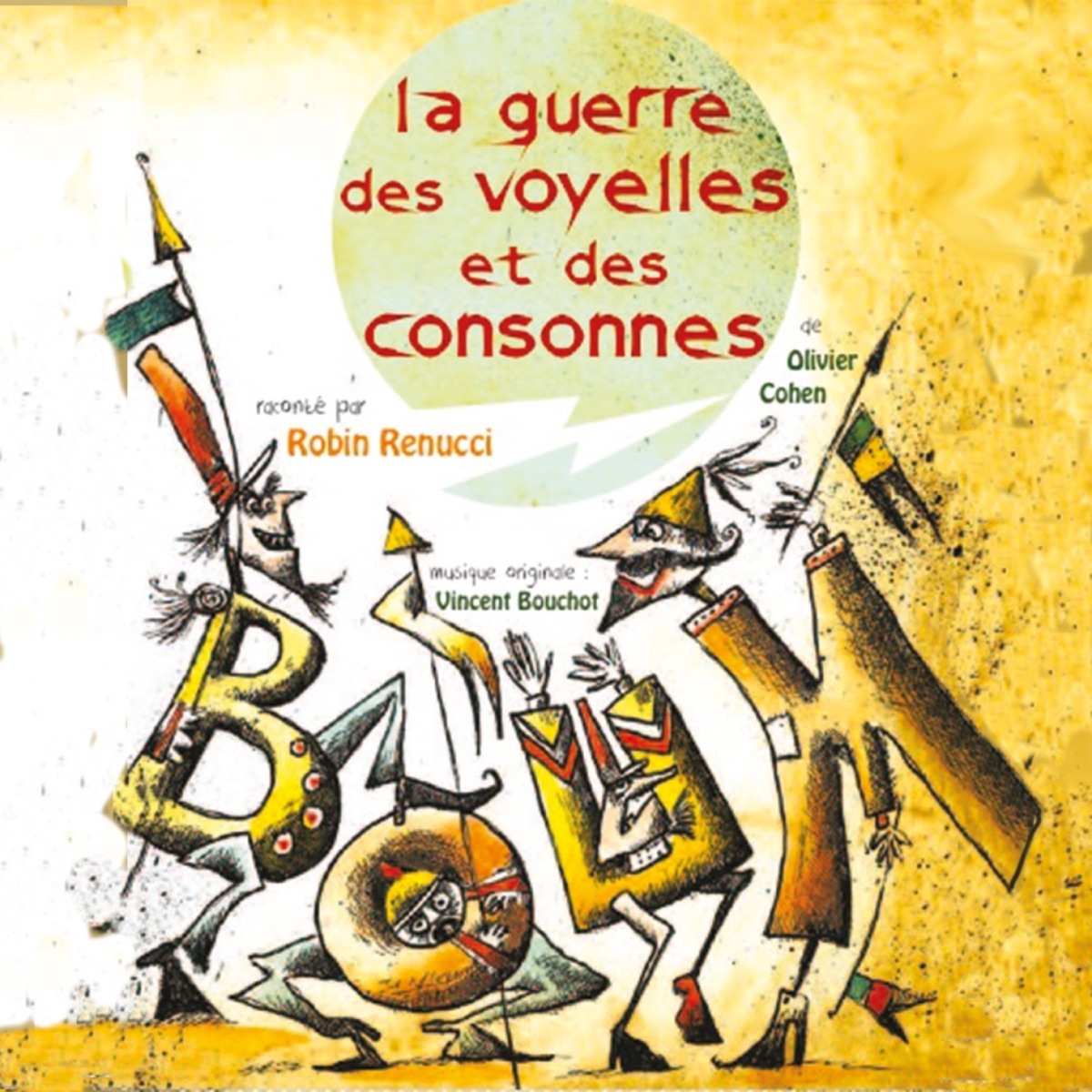 La guerre des voyelles et des consonnes by Alekto album cover