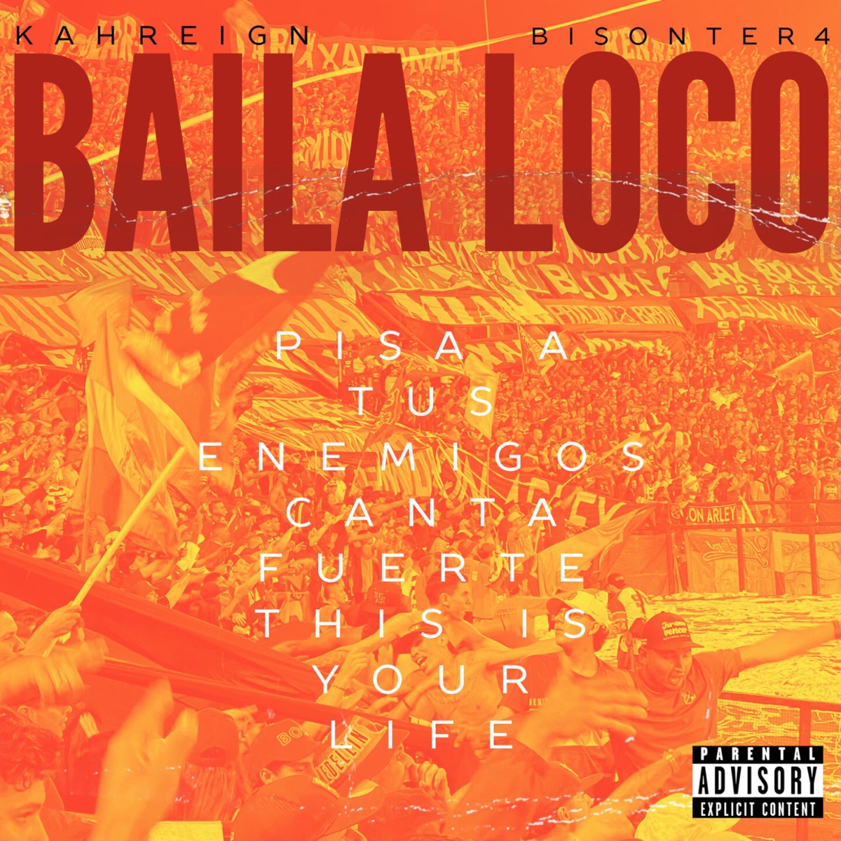 BAILA LOCO (feat. BisonteR4) - Single by Kahreign album cover