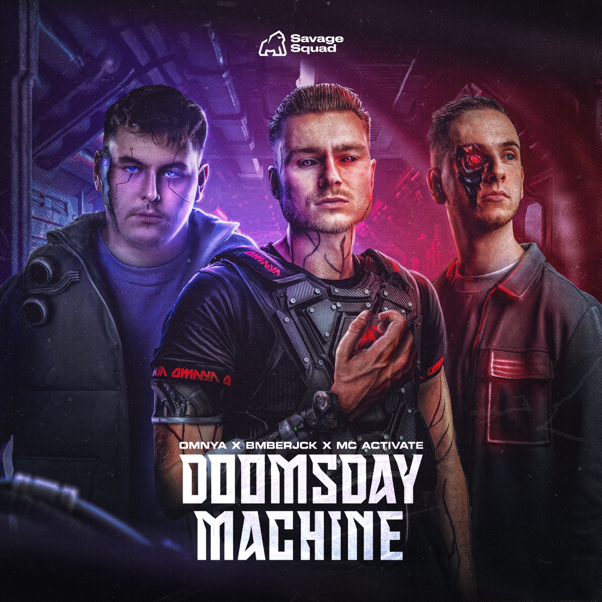 DOOMSDAY MACHINE - Single by Omnya, Bmberjck & MC Activate album cover
