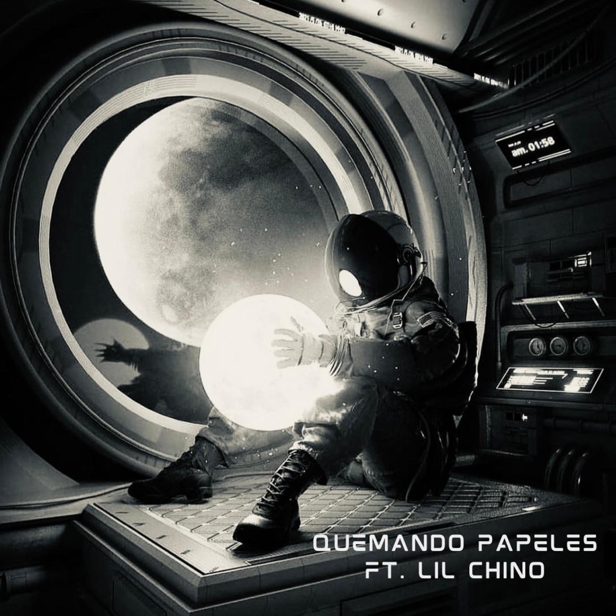 Quemando Papeles (feat. Lil Chino) - Single by Viciouz The God album cover