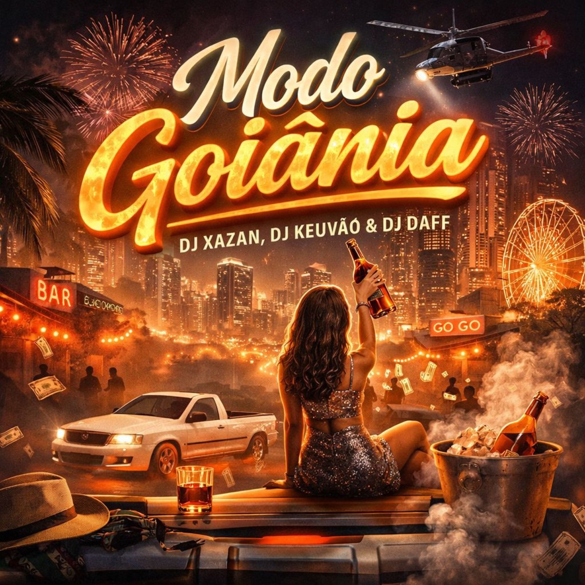 MODO GOIANIA - Single by DJ XAZAN, DJ KEUVÃO & DAFF album cover