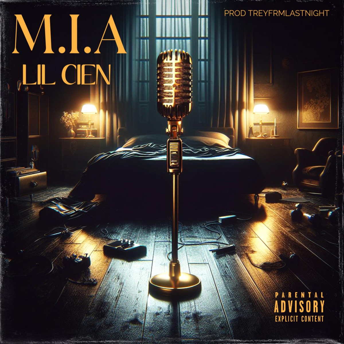 M.I.A (feat. TreyFrmLastNight) - EP by Lil Cien album cover