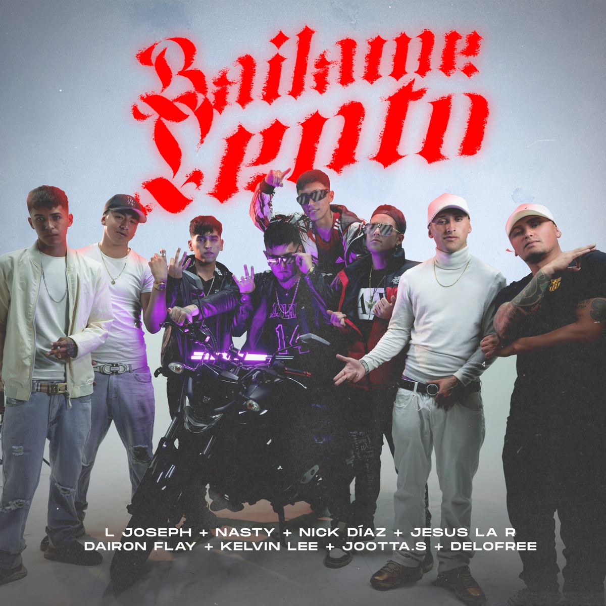 Báilame Lento (feat. Jootta.s & Delofree) - Single by Dairon flay, L Joseph & Jesus La R album cover