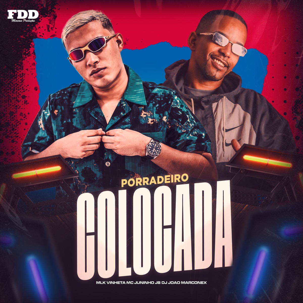 Porradeiro Colocada - Single by DJ João Marconex, mlk vinheta & MC JUNINHO JB album cover