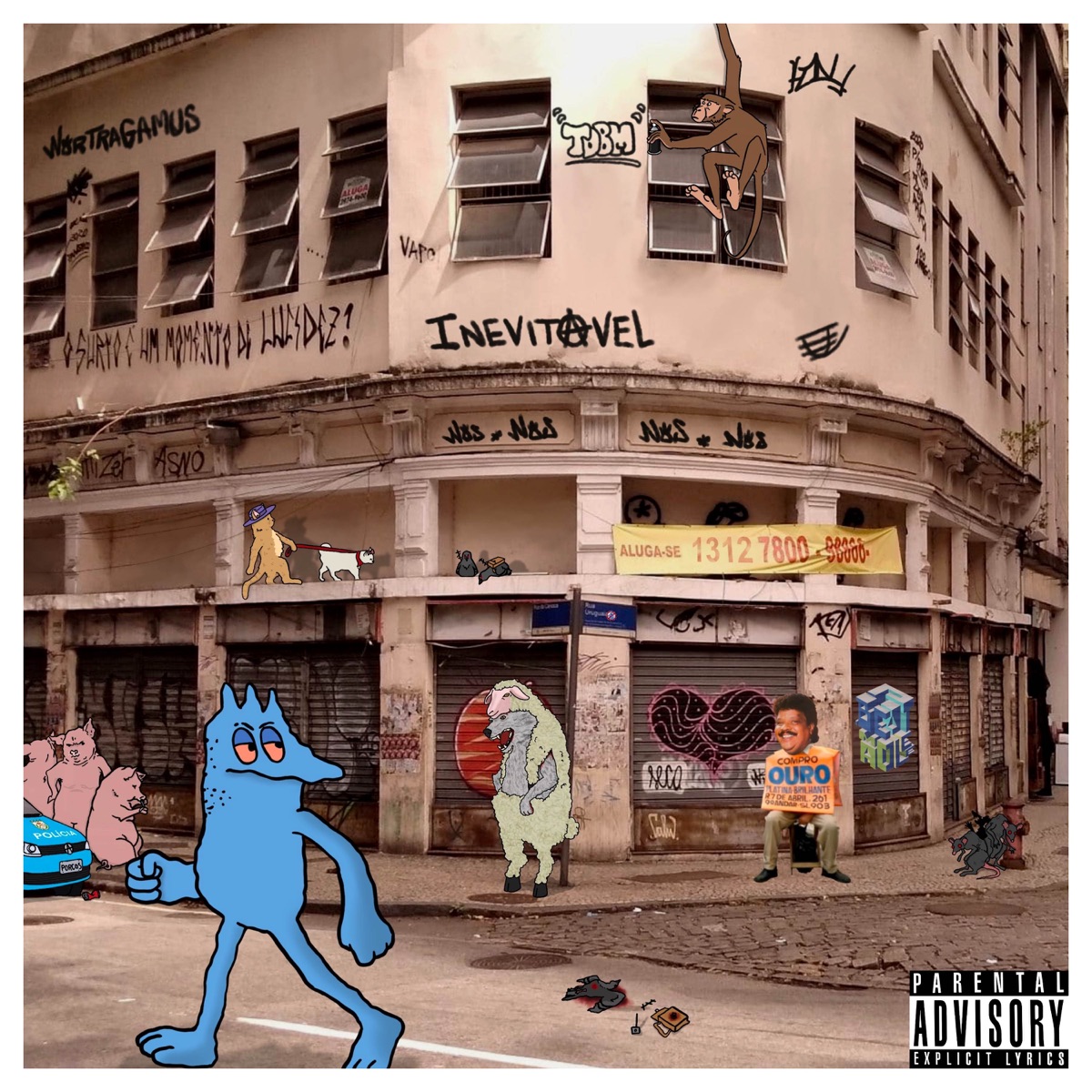 Inevitável by NORTRAGAMUS album cover