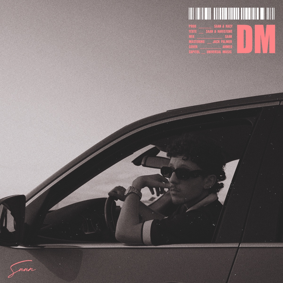 DM - Single by Saan album cover