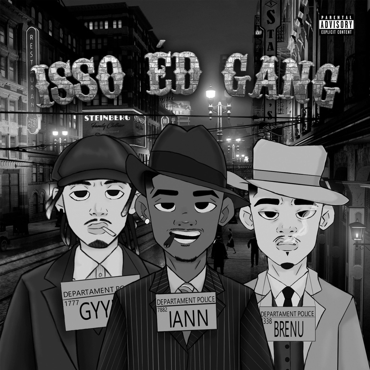 Isso éd gang - Single by iann guxtavo, Gyylo & Brenu album cover