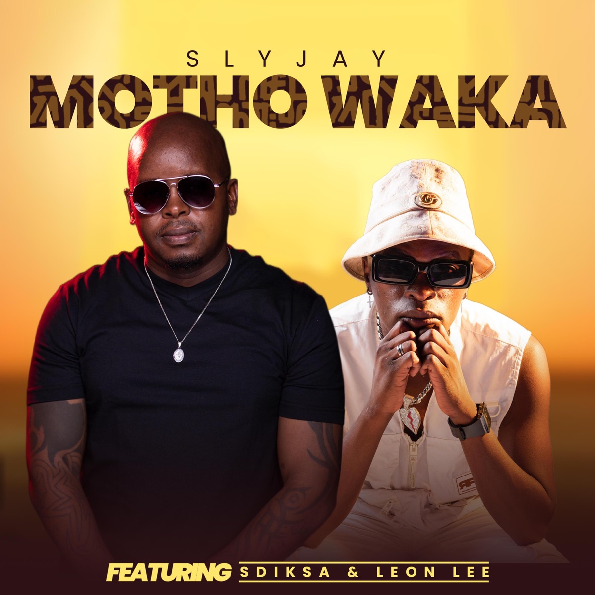 Motho Waka (feat. Sdiksa & Leon Lee) - Single by Slyjay album cover