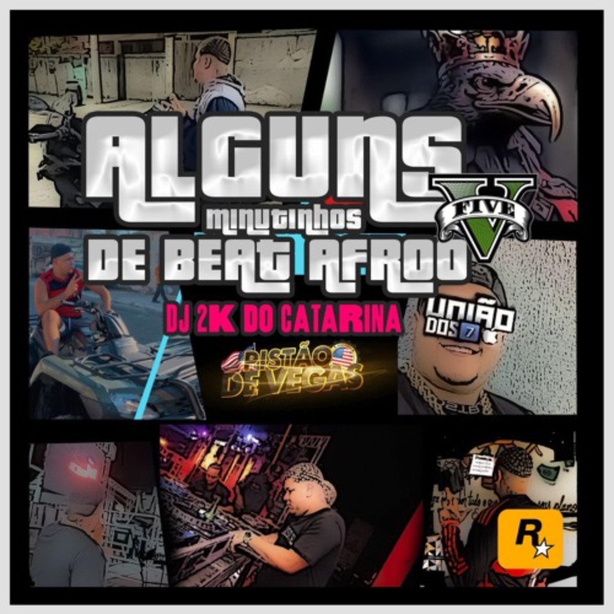 ALGUNS MINUTINHOS DE BEAT AFRO - EP by Dj 2K do Catarina album cover