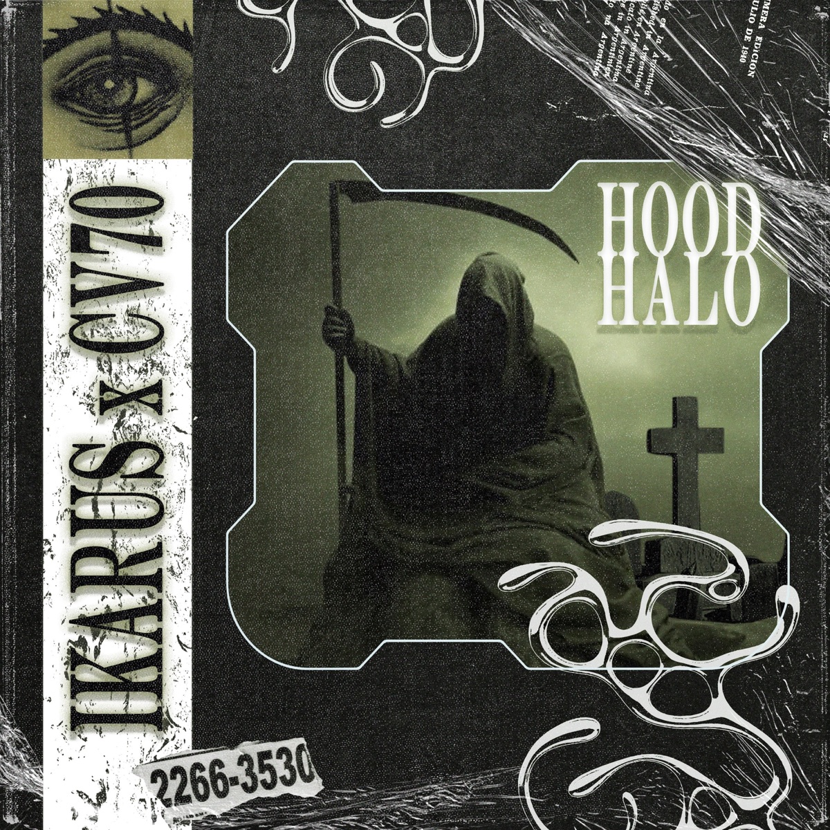 HOOD HALO - Single by CV70 & Ikarus album cover