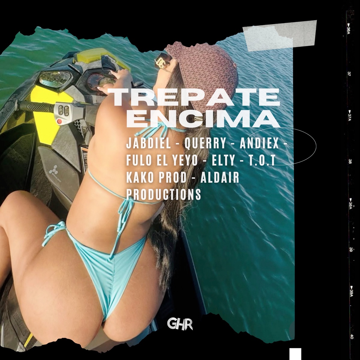 TREPATE ENCIMA (feat. Aldair Productions, T.O.T, Querry, Elty & Kako Prod.) - Single by Jabdiel, Andiex & Fulo El Yeyo album cover