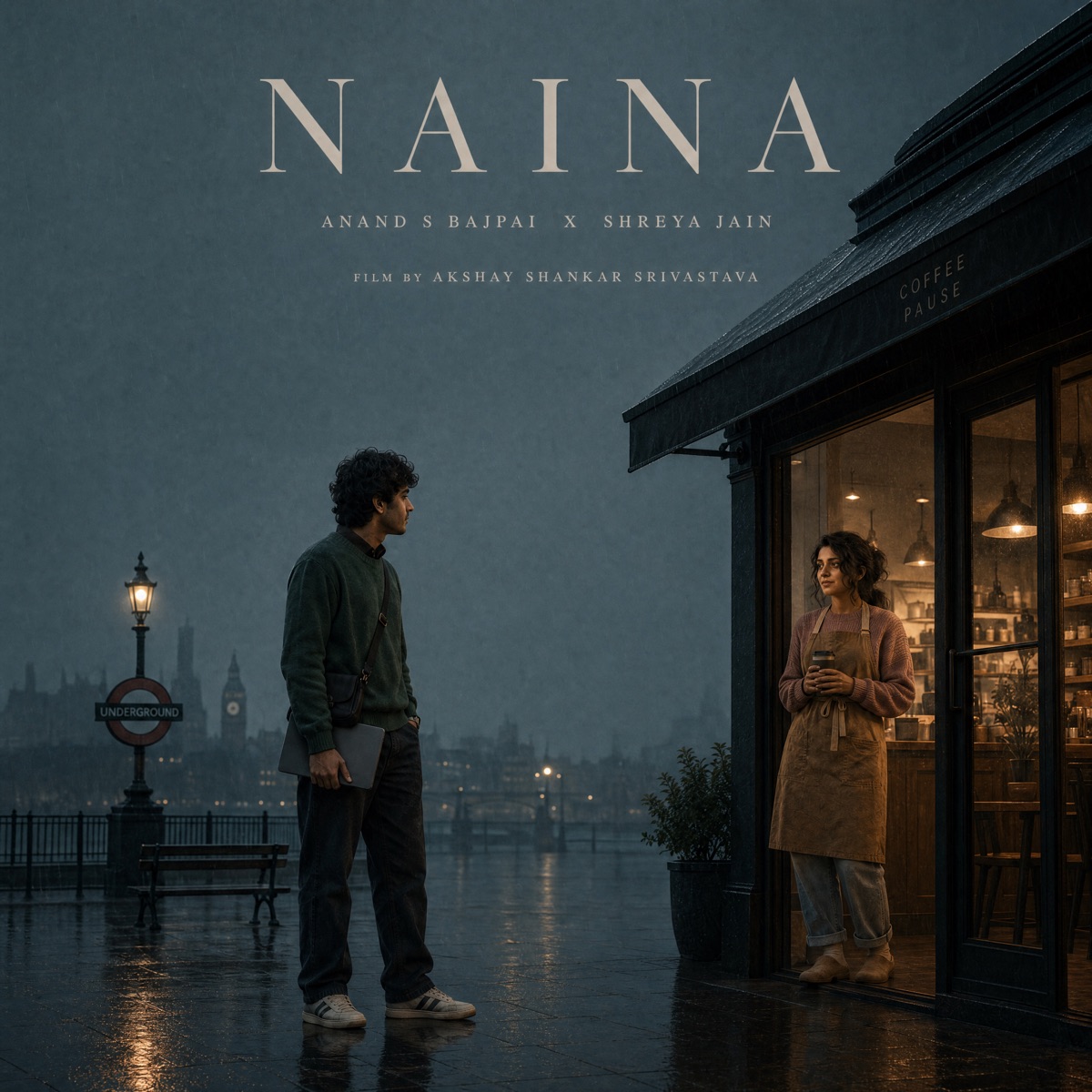 Naina - Single by Aanand Bajpai & Shreya Jain album cover