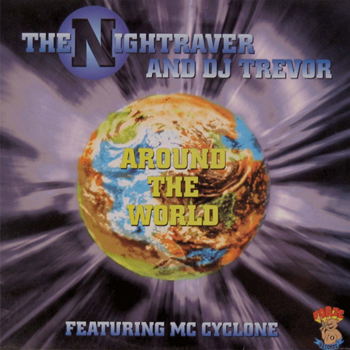 Around the World (feat. MC Cyclone) - Single by The Nightraver & DJ Trevor album cover