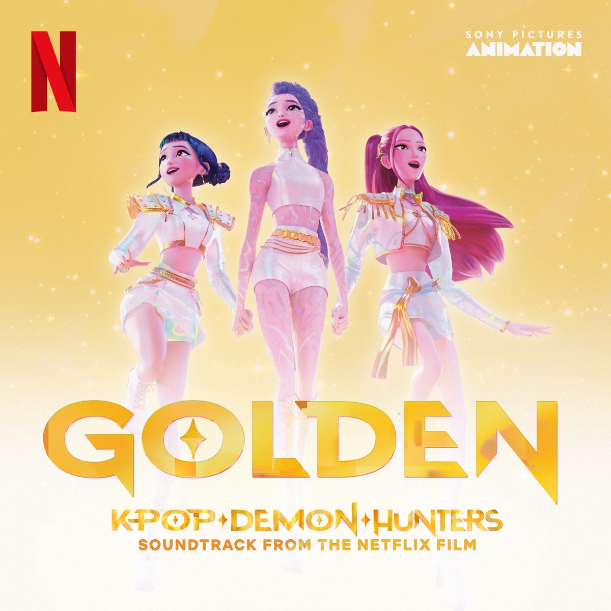 Golden (from the Netflix film KPop Demon Hunters) by KPop Demon Hunters Cast & HUNTR/X album cover