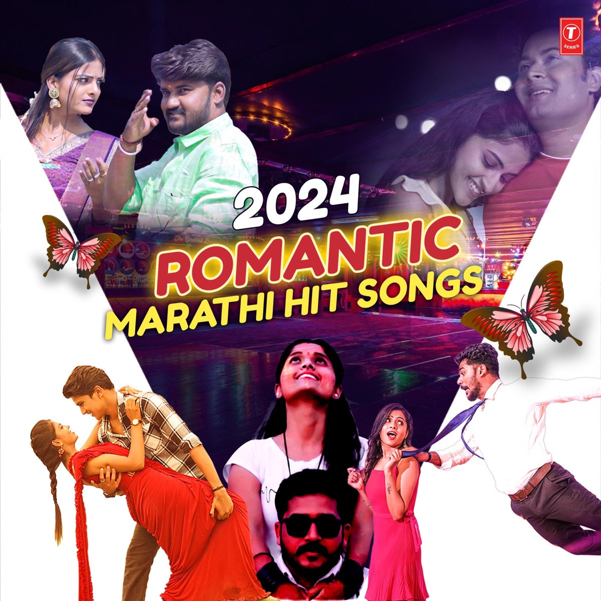 2024 Romantic Marathi Hit Songs - EP by Sonali Sonawane, Nandkishor Aghav, Neha Rajpal & Keval Walanj album cover