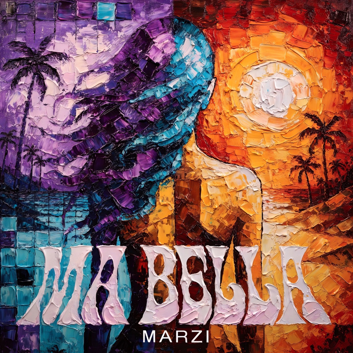 MA BELLA - Single by Marzi & GMBeaTz album cover