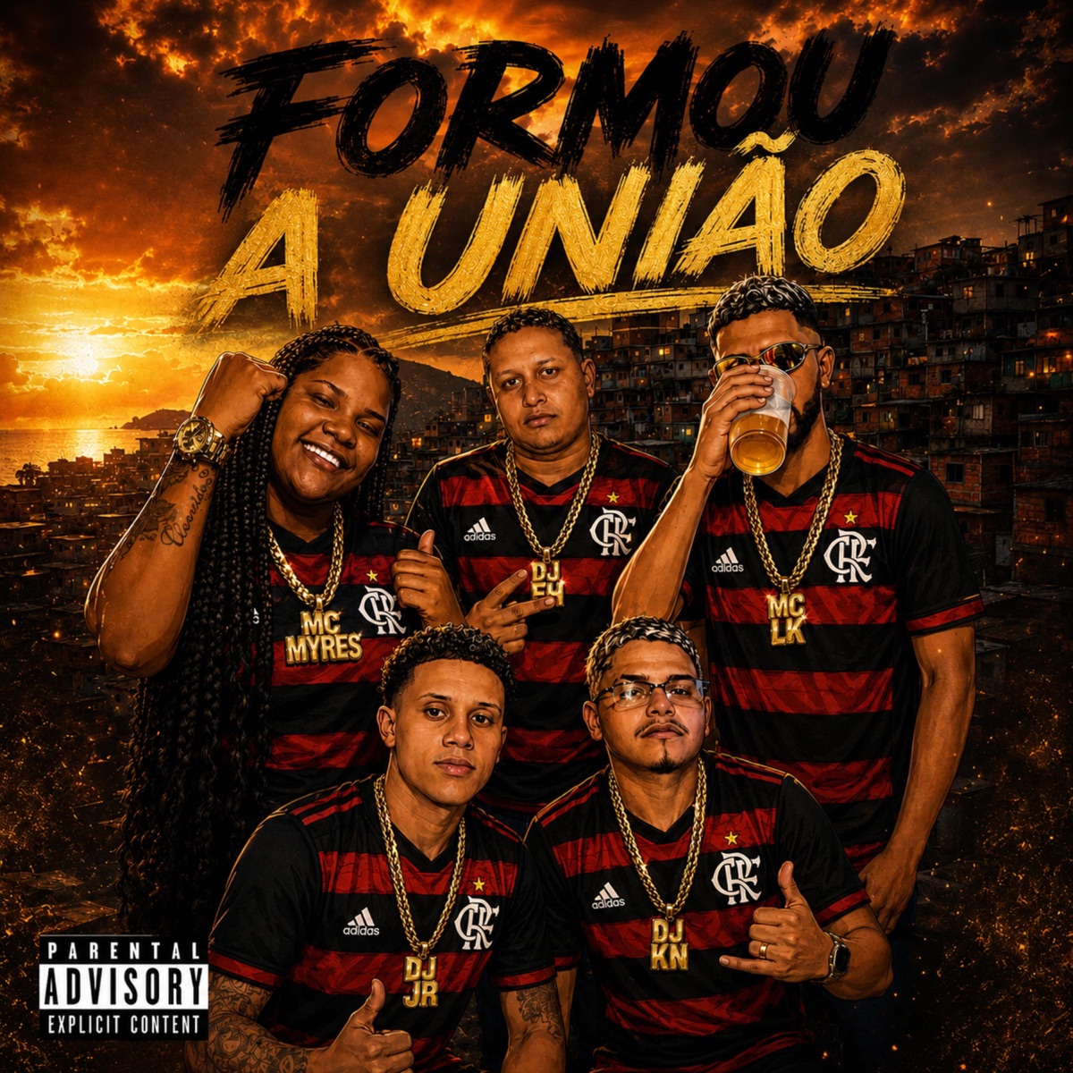 Formou a União - Trp do P - Trp do F (feat. mc lk da rocinha, Mc Myres, DJ JR DA ROÇA & KAENE$) - Single by Dj Fh Midia album cover