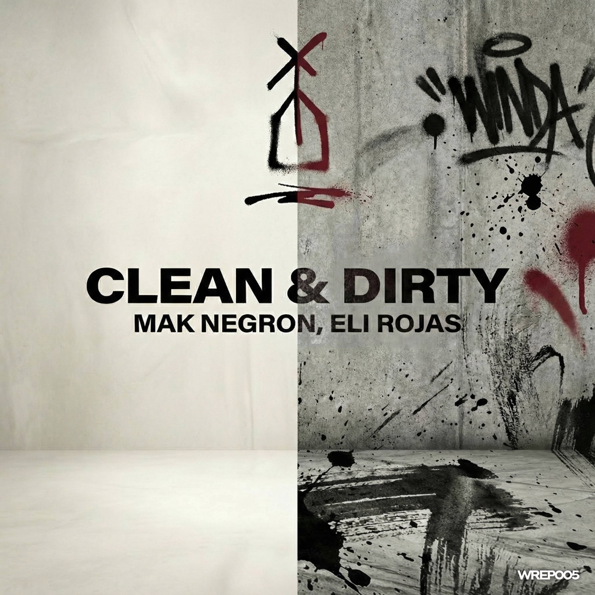 Clean and Dirty - Single by Mak Negron & Eli Rojas album cover