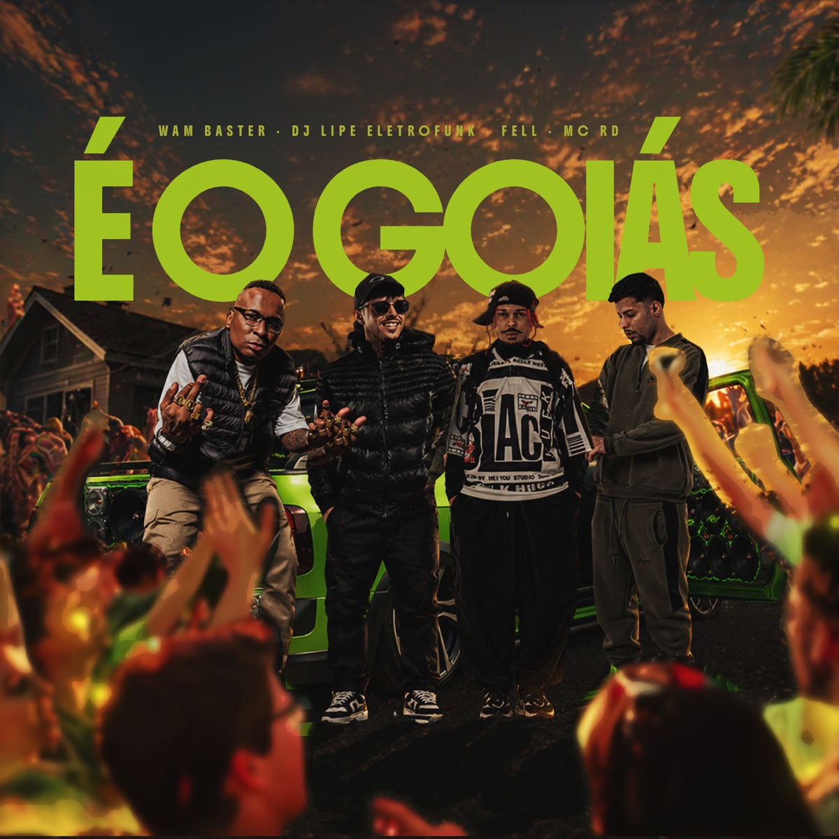 É o Goias (feat. Mc Rd) - Single by Fell album cover