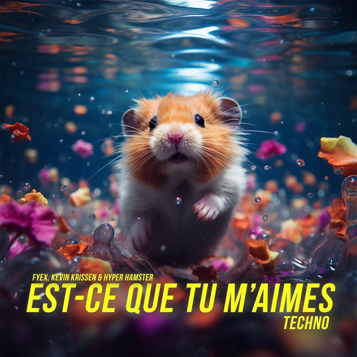 Est-ce que tu m'aimes ? - Single by Fyex, Kevin Krissen & Hyper Hamster album cover
