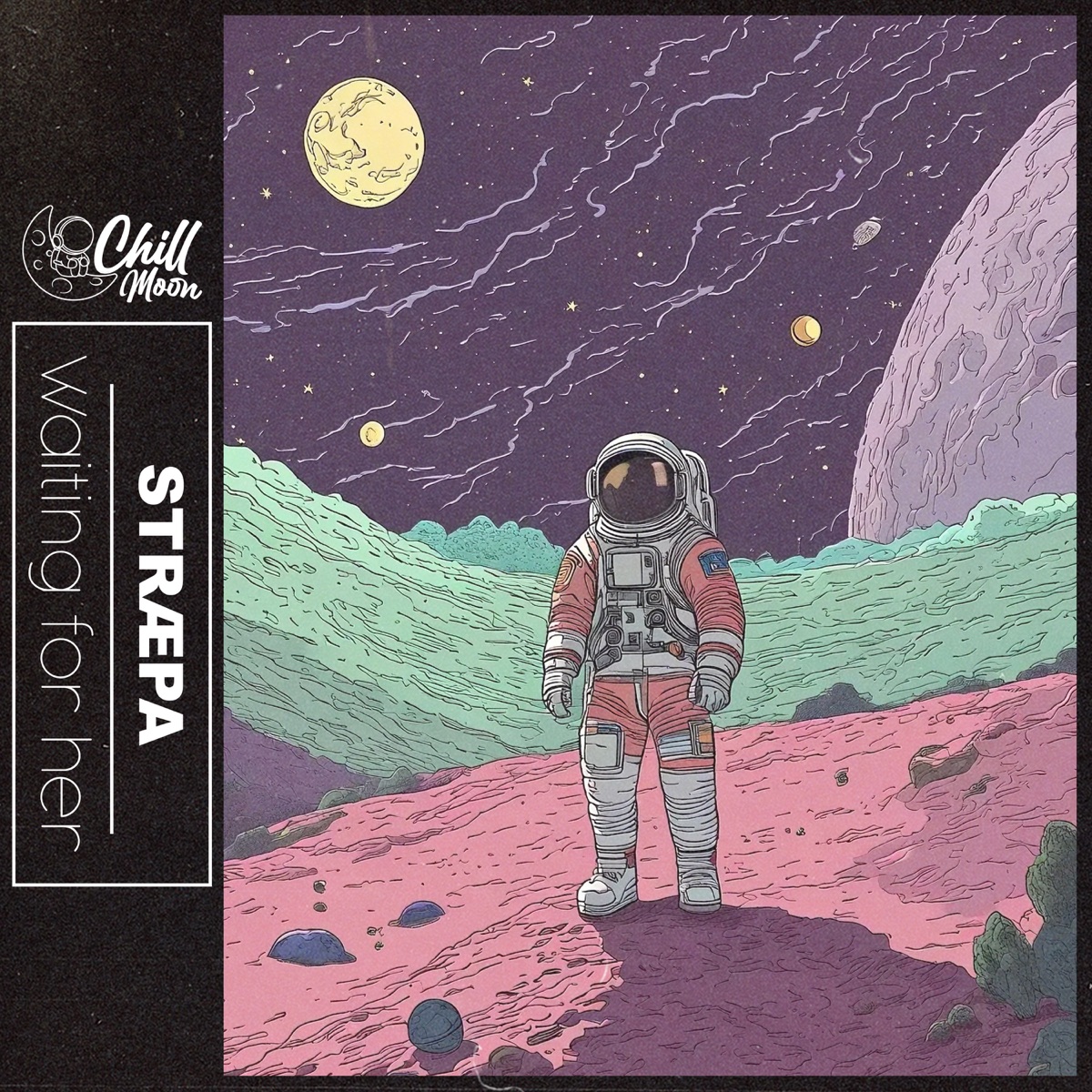 Waiting for her - Single by Stræpa album cover