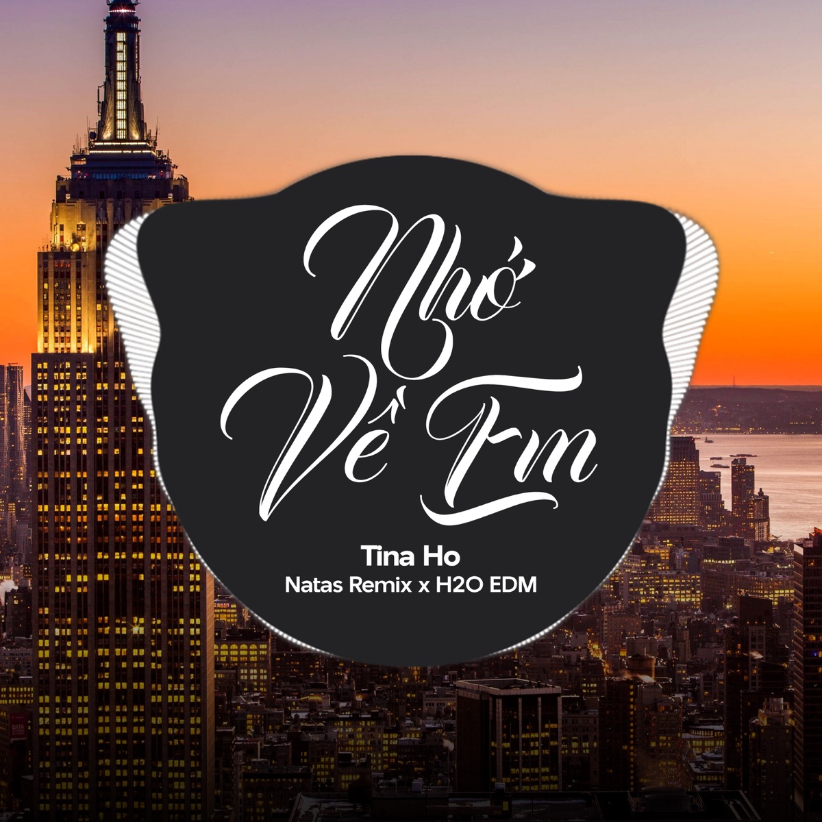 Nhớ Về Em (EDM) [feat. Natas Remix & H2O EDM] - Single by Tina Ho album cover