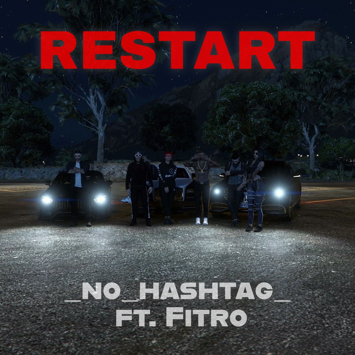 Restart - Single by _no_hashtag_ & Fitro album cover