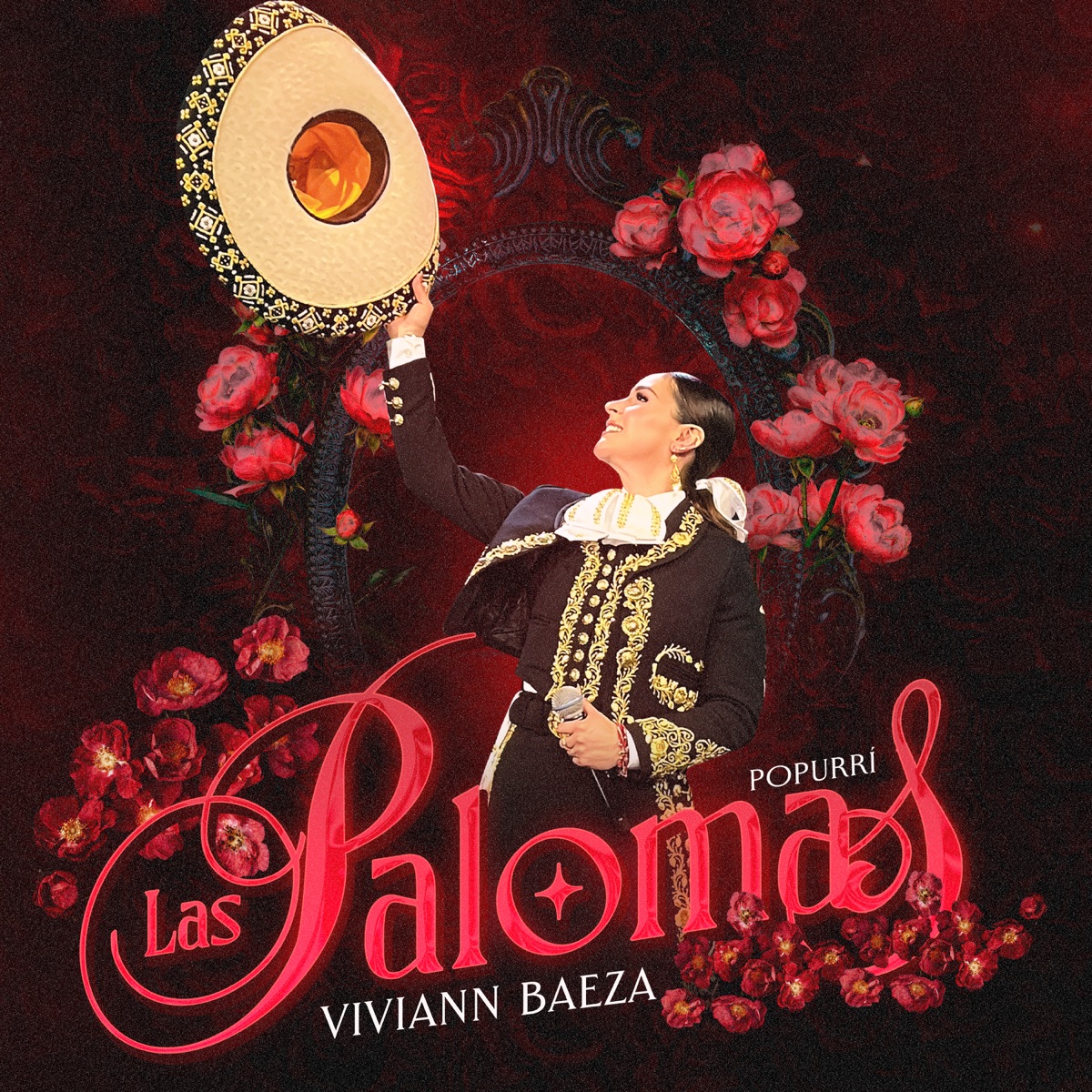 Popurrí LAS PALOMAS: Paloma Negra / Cucurrucucú Paloma - Single by Viviann Baeza album cover