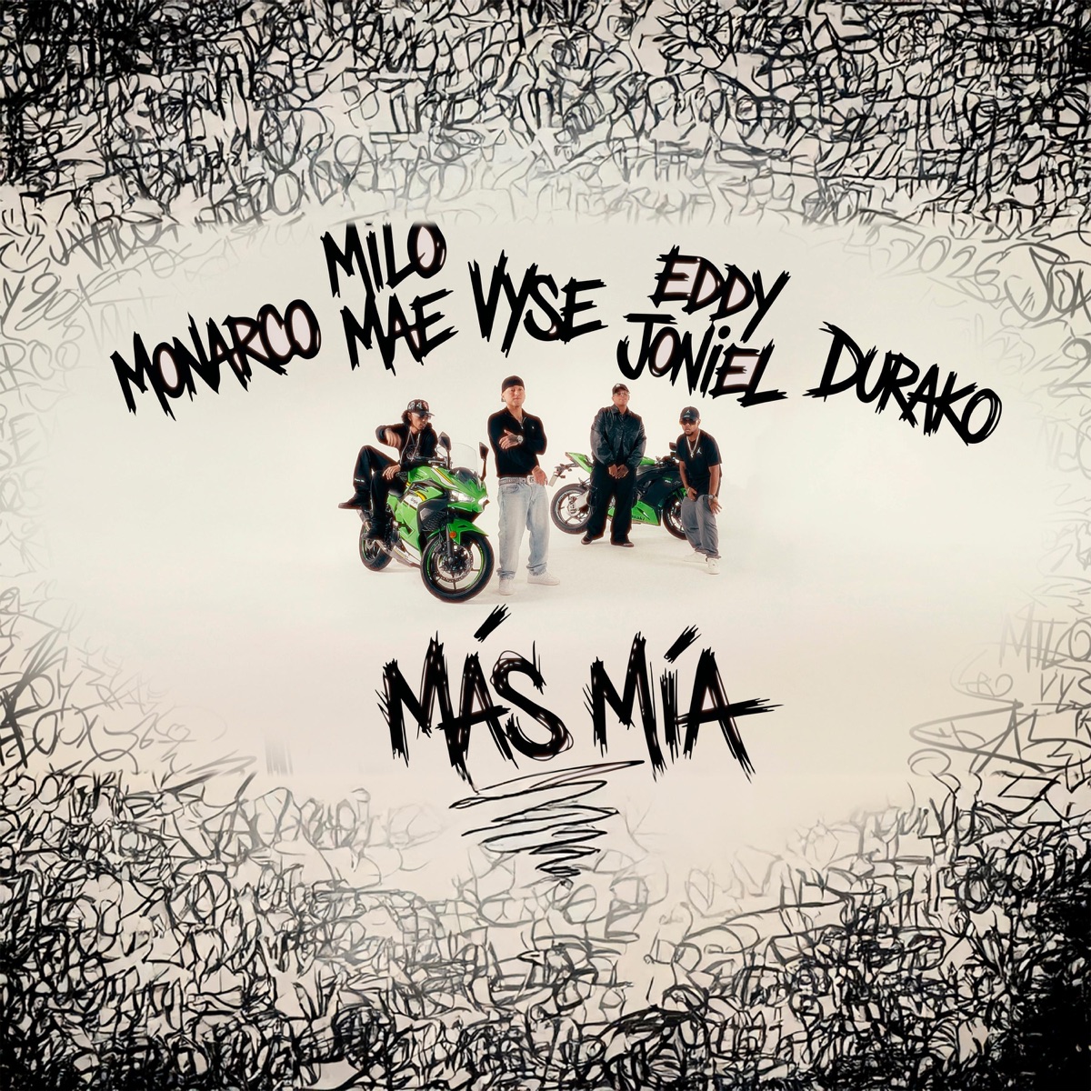 Más Mía (feat. Eddy Joniel) - Single by Durako, MILO MAE, CG Monarco & Vyse album cover