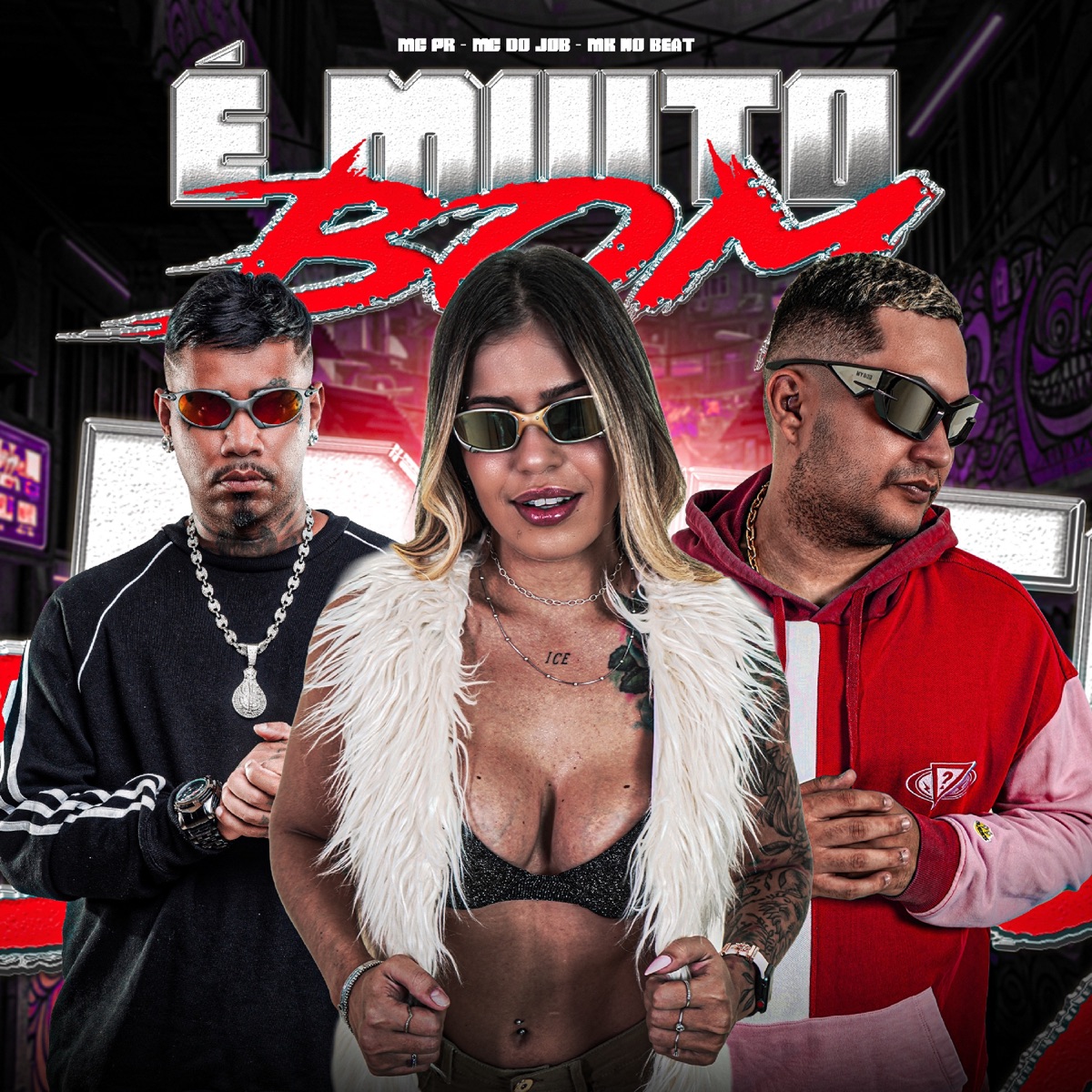 É MUITO BOM - Single by MC PR, MK no Beat & MC DO JOB album cover