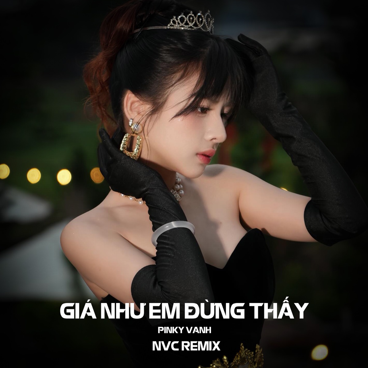Giá Như Em Đừng Thấy (NVC Remix) - Single by Pinky Vanh album cover
