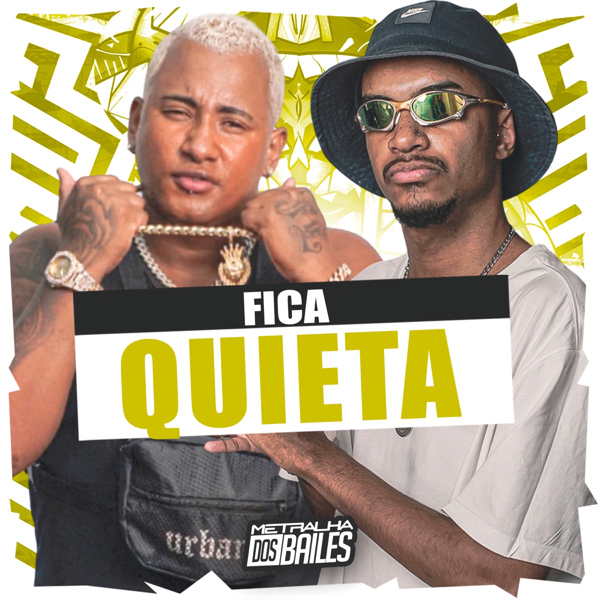 Fica Quieta - Single by MC JL BXD & DJ VN Mix album cover