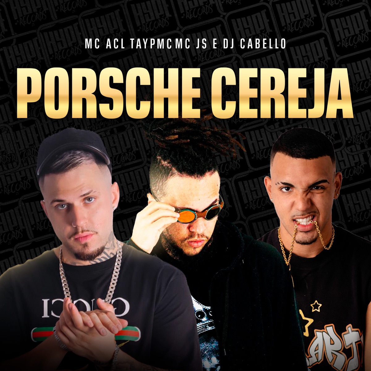 Porsche Cereja - Single by Tayp Mc, DJ Cabello, Mc Acl & MC JS album cover