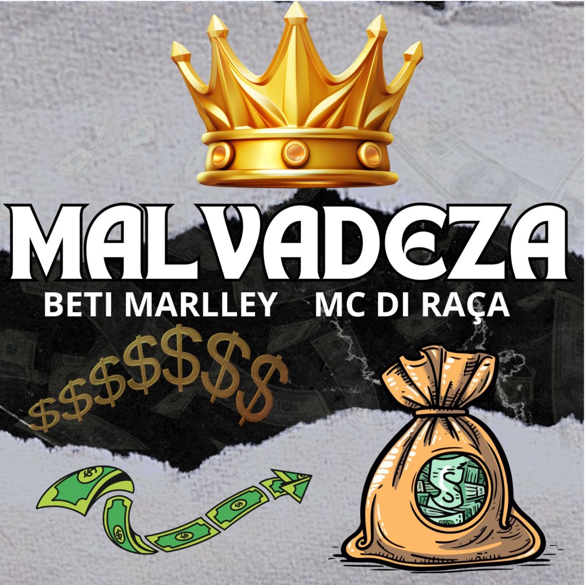 MALVADEZA (feat. Mc Di Raça) - Single by Beti Marlley album cover