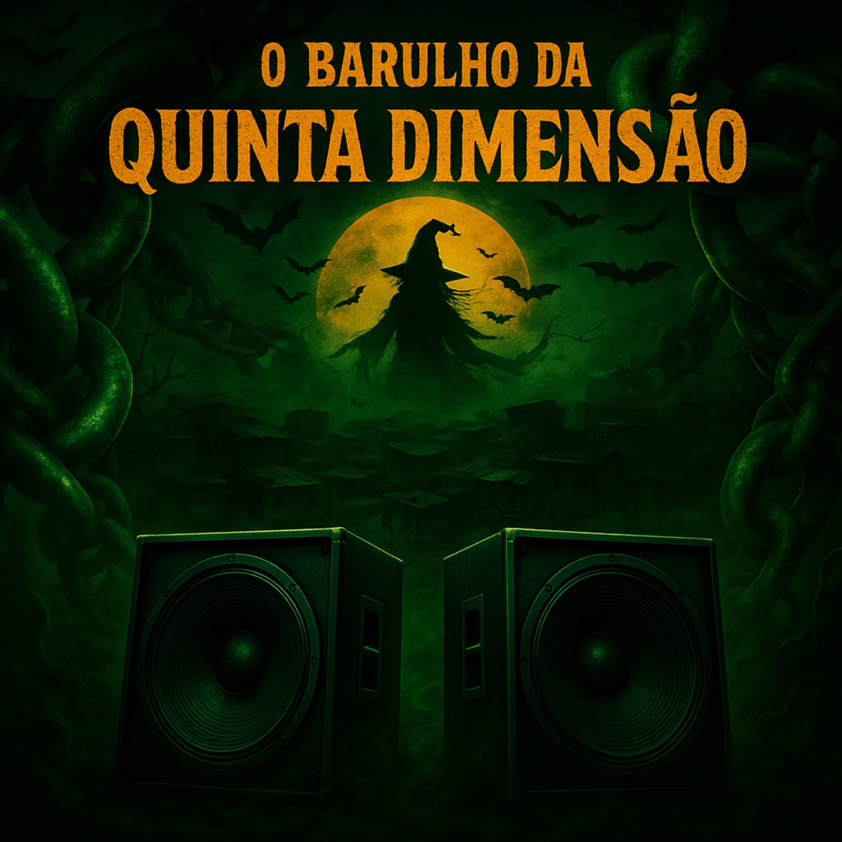 O Barulho da Quinta Dimensão (feat. MC GW, MC MADAN & DJ BLAKES) - Single by Dj lk da VB, DJ REDY, Dj Leo da 17 & Diamante Negro album cover