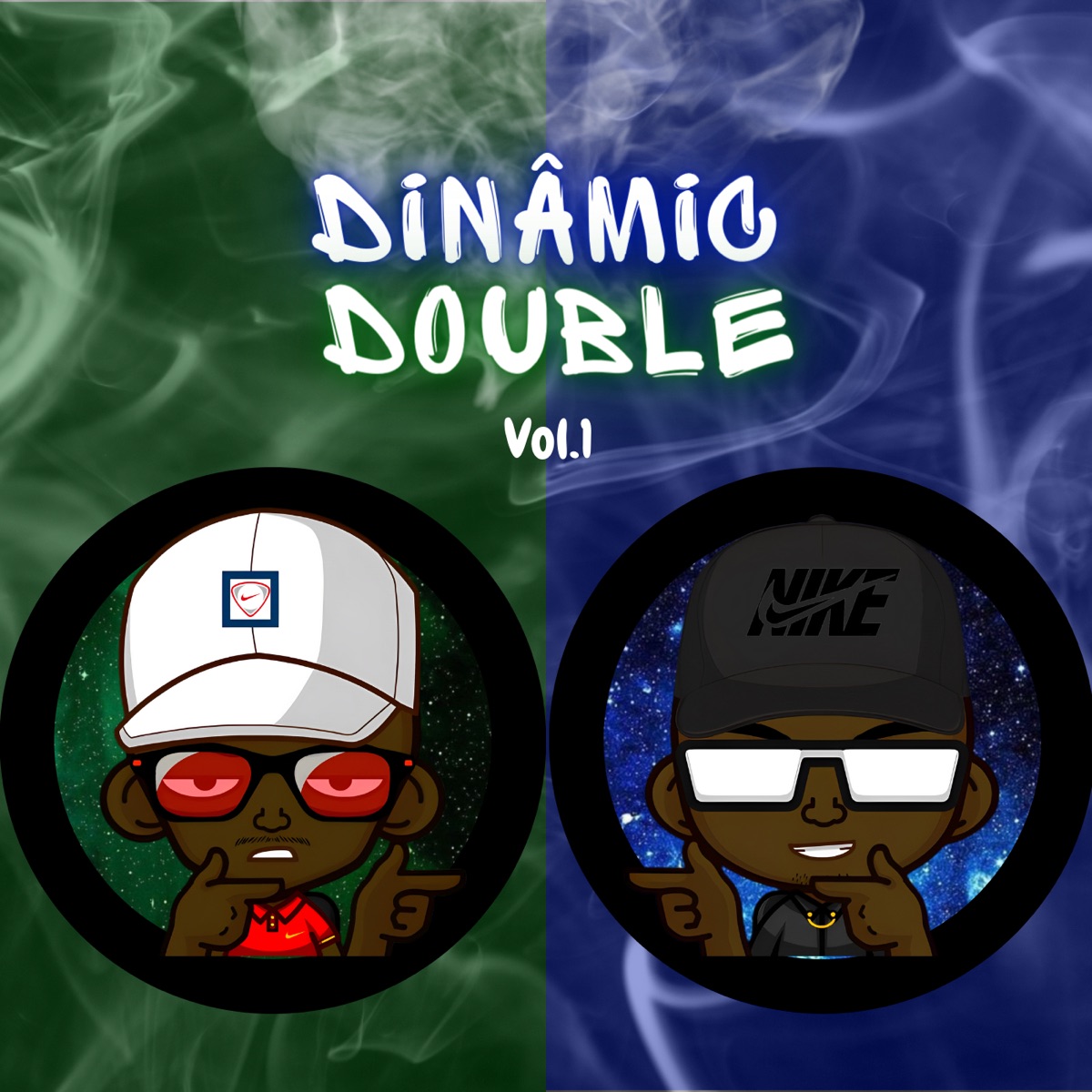 Dinâmic Double Vol.1 - EP by BLACKZIN & lipao MC album cover