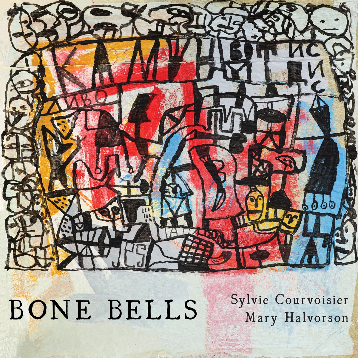 Bone Bells by Sylvie Courvoisier & Mary Halvorson album cover