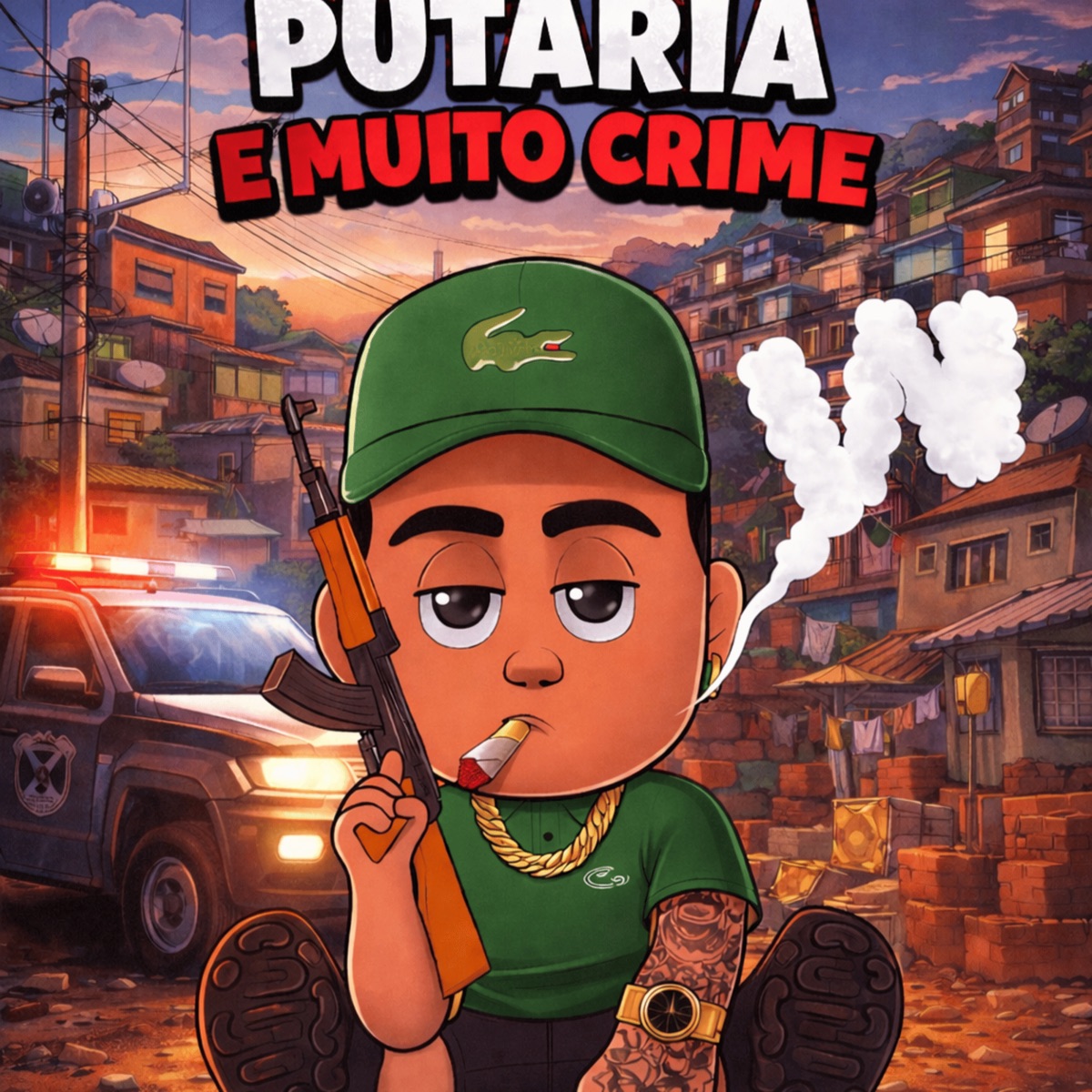 PUTARIA E MUITO CRIME - EP by DJ HIGOR album cover