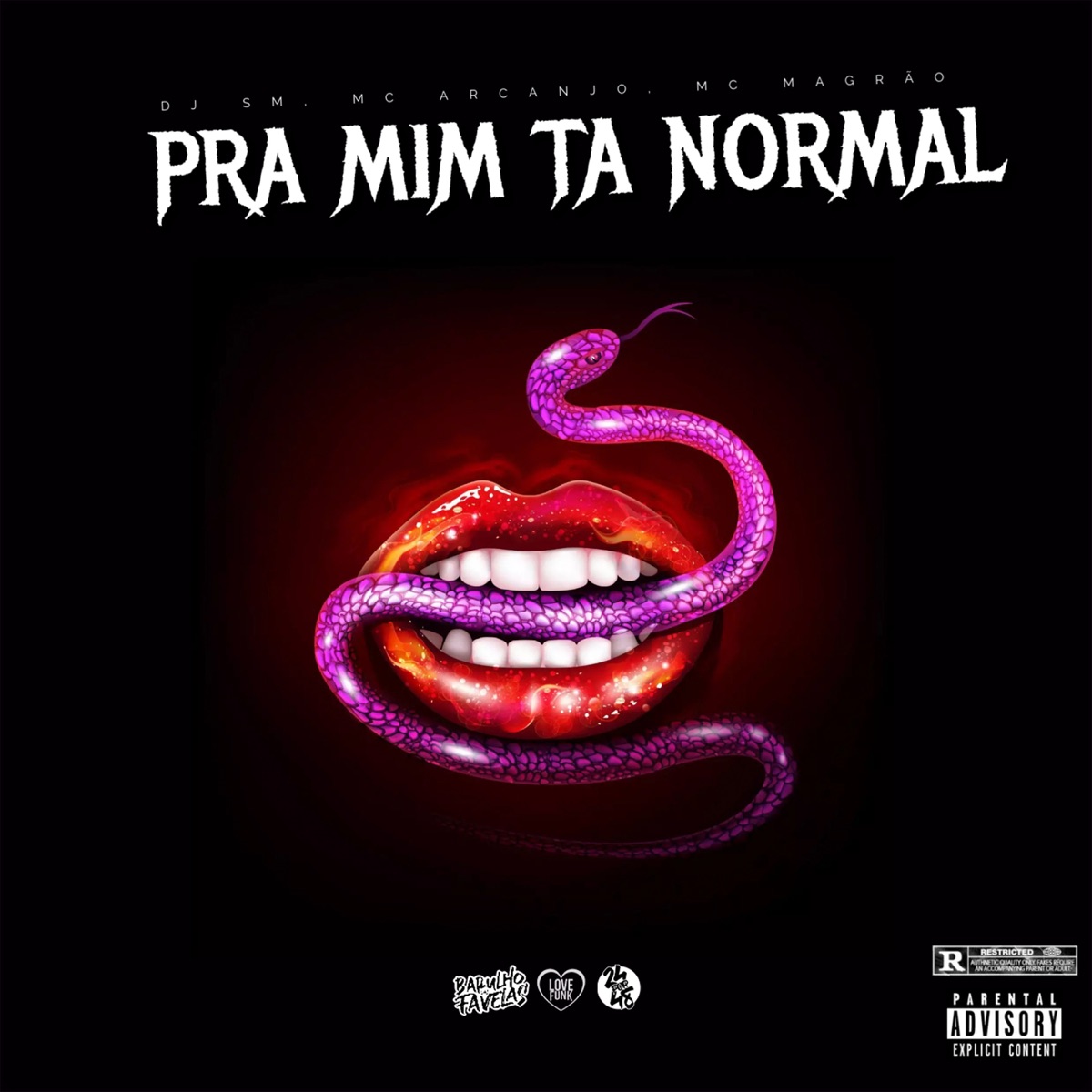 Pra Mim Ta Normal (feat. Mc Magrão) - Single by DJ SM OFICIAL & Mc Arcanjo album cover