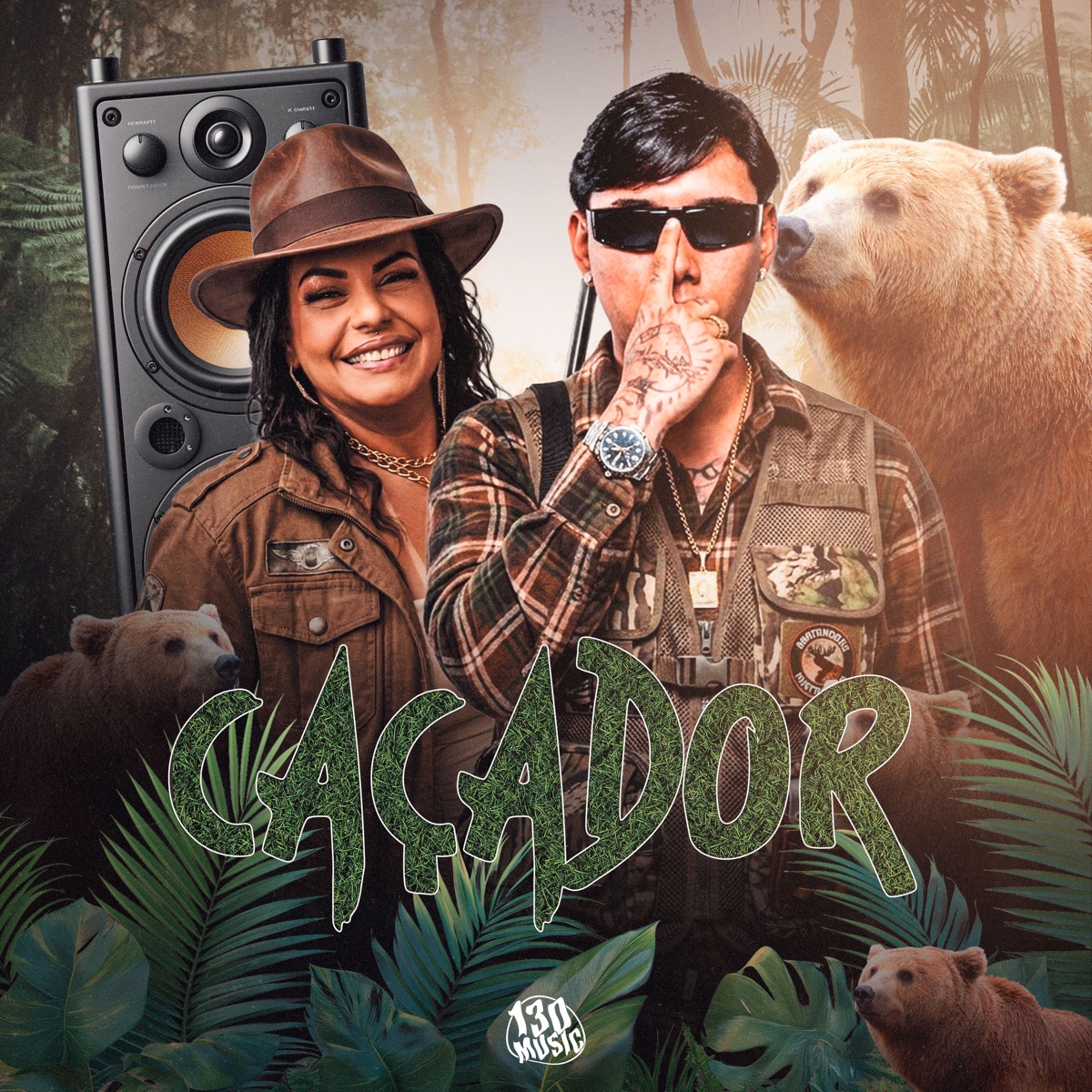 CAÇADOR DE XT - Single by DJ GUSTA, Mc Monik do pix & TROPA DA 130 album cover