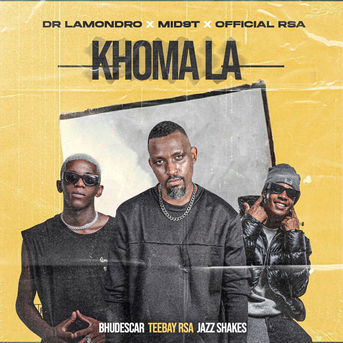 Khoma La (feat. Bhudescar, TeeBay RSA & JazzShakes) - Single by Dr. Lamondro, Mid9t & Officixl RSA album cover