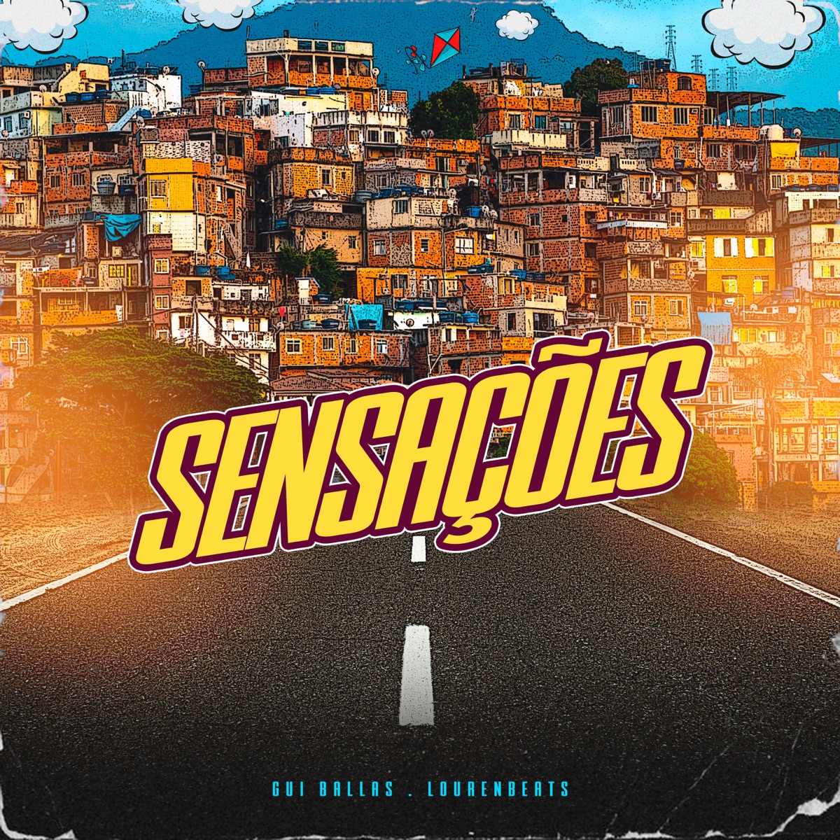 Sensações - Single by Gui Ballas & Lourenbeats album cover