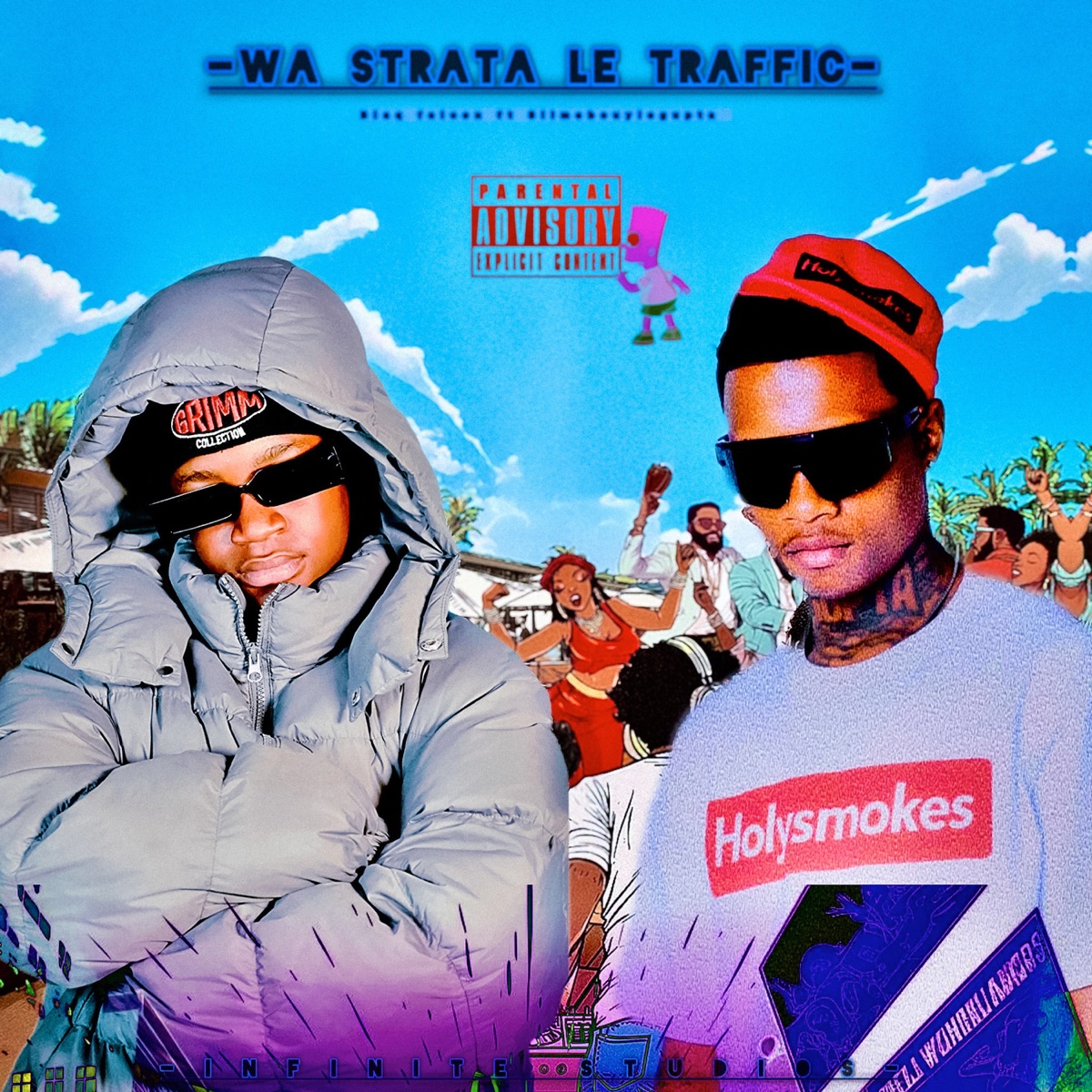 Wa Strata (feat. Slimeboyy_LeGupta) - Single by Blaq Falcon album cover