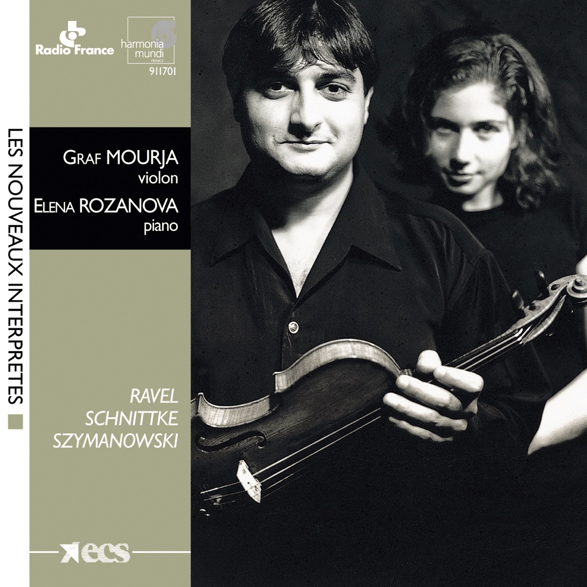 Ravel, Schnittke & Szymanowsky: Works for Violin and Piano by Elena Rozanova & Graf Mourja album cover