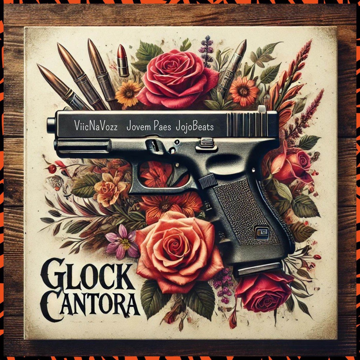 Glock Cantora - Single by ViicNavozz, Jovem Paes & JoJoBeats album cover