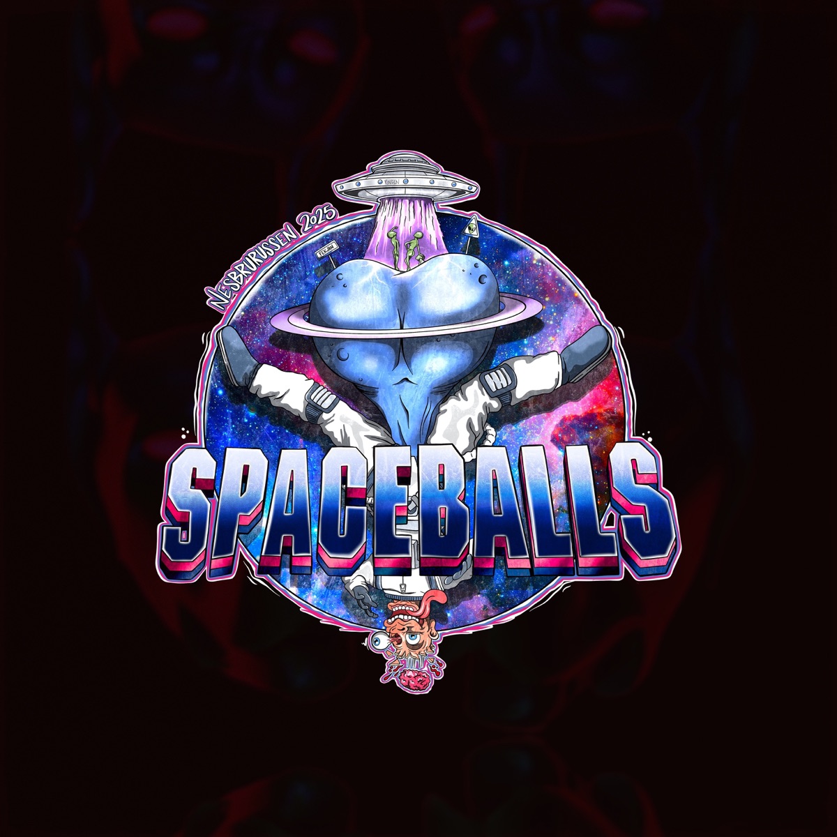 Booty & Sånt (Spaceballs) - Single by Kansellert, SNÆX & Møbel album cover