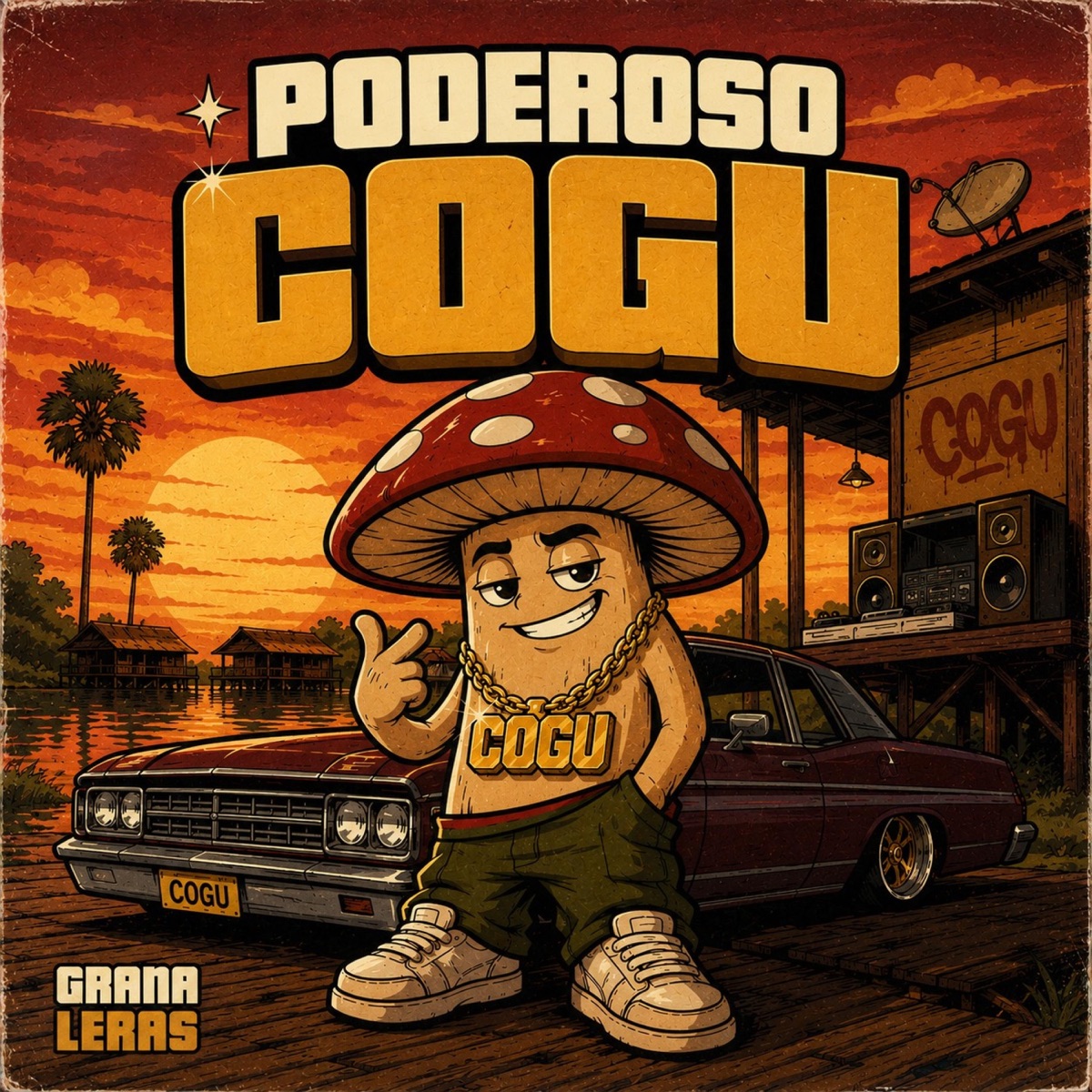 PODEROSO COGU - Single by GRANA & LERAS album cover