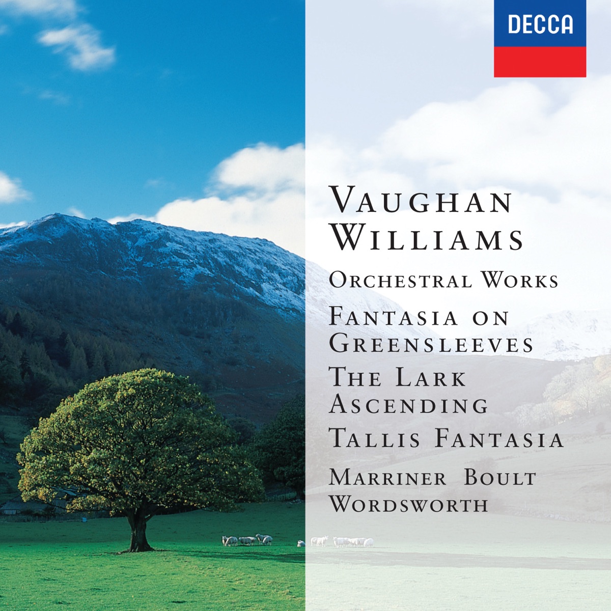 Vaughan Williams: Orchestral Works by Barry Wordsworth, Sir Adrian Boult & Sir Neville Marriner album cover